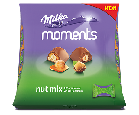 Milka Moments Nut Mix 169g