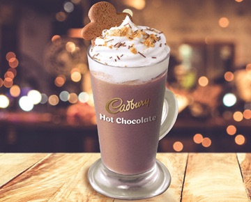 Cadbury Seasonal Hot Chocolate with Gingerbread