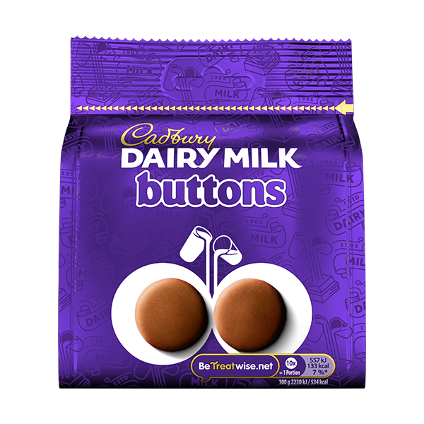 GIANT BUTTONS GRAB BAG 100G