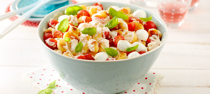 Miracel Whip Gnocchi-Salat “Caprese”