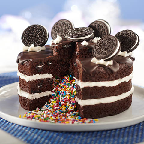 SÜRPRİZ OREO'LU PASTA