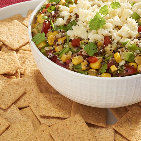 Wheat Thins Quinoa-Street Corn Dip