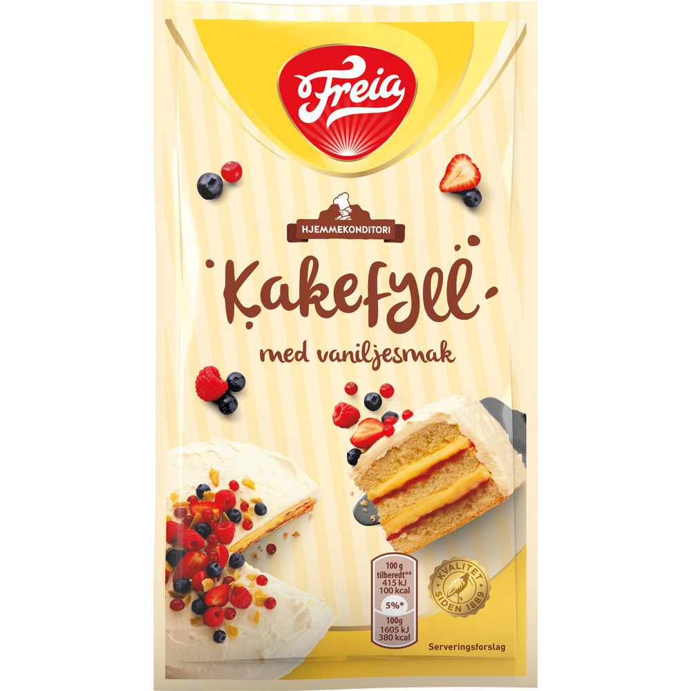 Freia Kakefyll Vanilje (80 g)