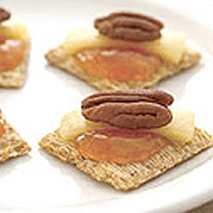 TRISCUIT avec garnitures chaudes à l'havarti