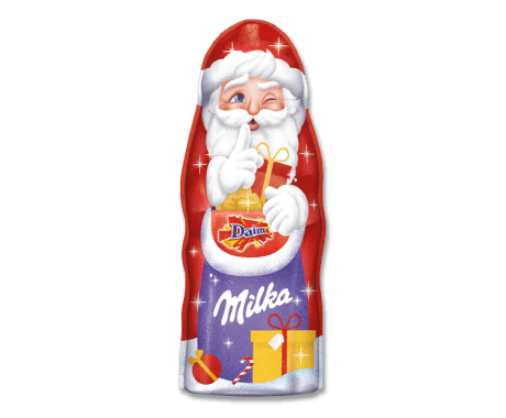 Milka Weihnachtsmann Daim 45g