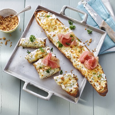 Baguette à l’ail suisse