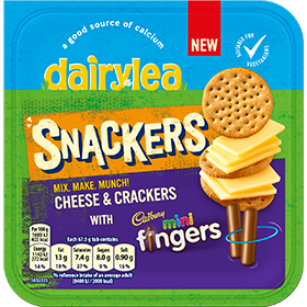 Snackers with Cadbury Mini Fingers 