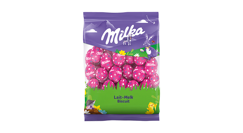 Milka Petits Oeufs De Pāques Lait Biscuit 350g