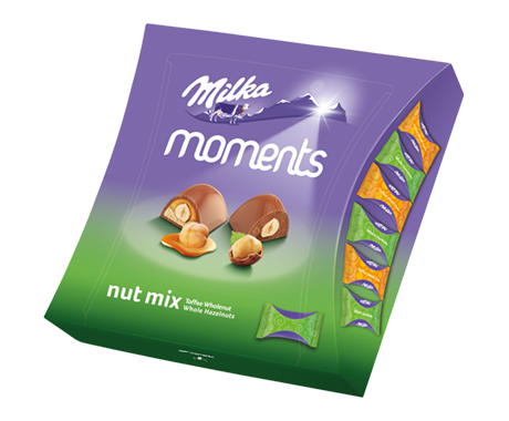 Milka Moments Nut Mix 169G