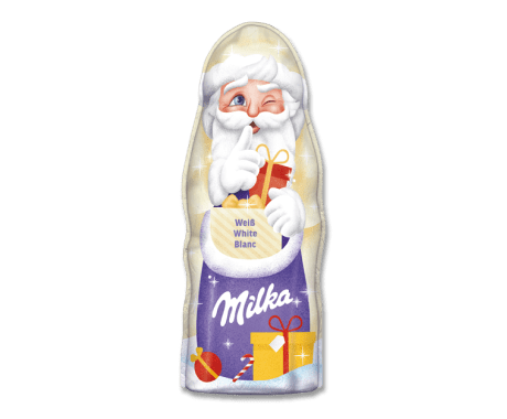 Milka Weihnachtsmann Weiß 90g