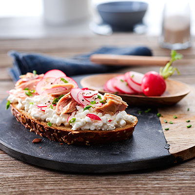 Thunfisch-Smørrebrød