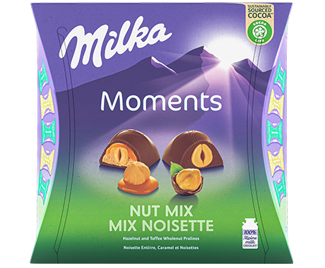 Milka Moments Nuts 169G
