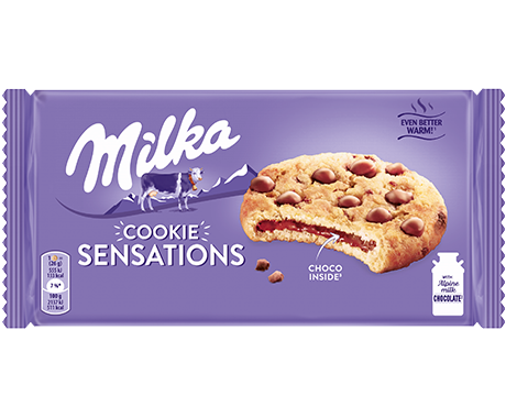 Milka Cookie Sensations Choco Inside 156G