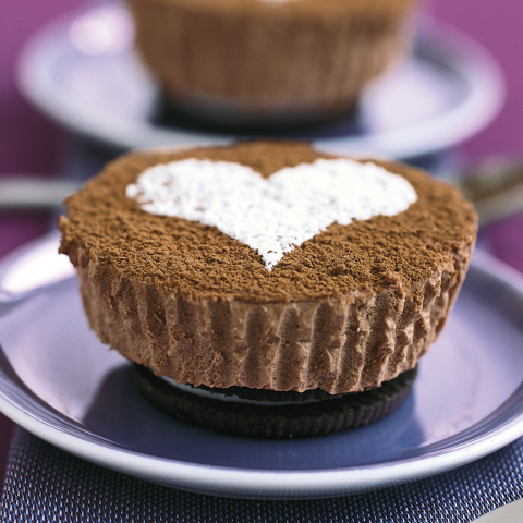 OREO Chocolate Cheesecakes for Two