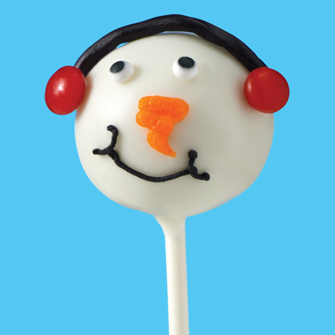 OREO Snowmen Cookie Ball Pops