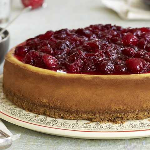 Cranberry-Cinnamon Cheesecake