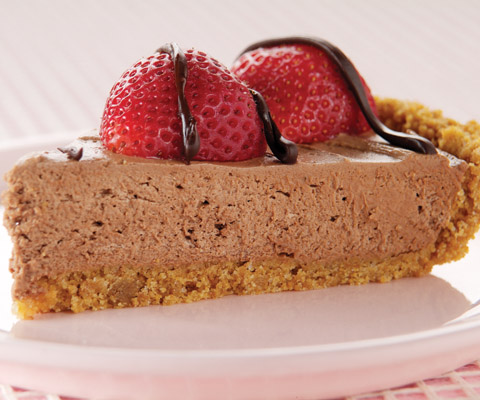 Heavenly Chocolate-Berry Pie