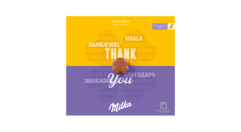 Milka I love Milka Thank You 110g