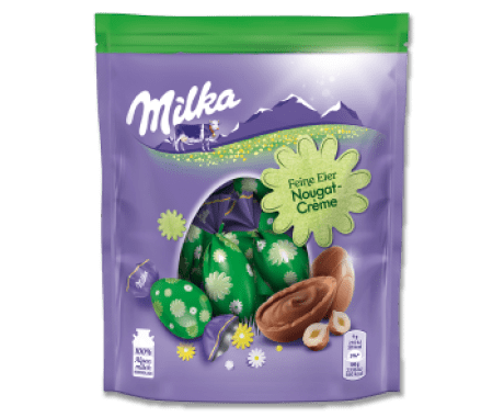 Milka Feine Eier Nougat-Crème 90g