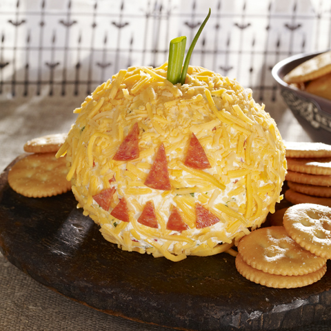 RITZ Cheesy Jack-o'-Lantern