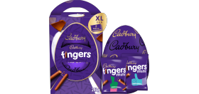 Cadbury Special Gesture chocolate Easter Egg with Fingers bags, 213g