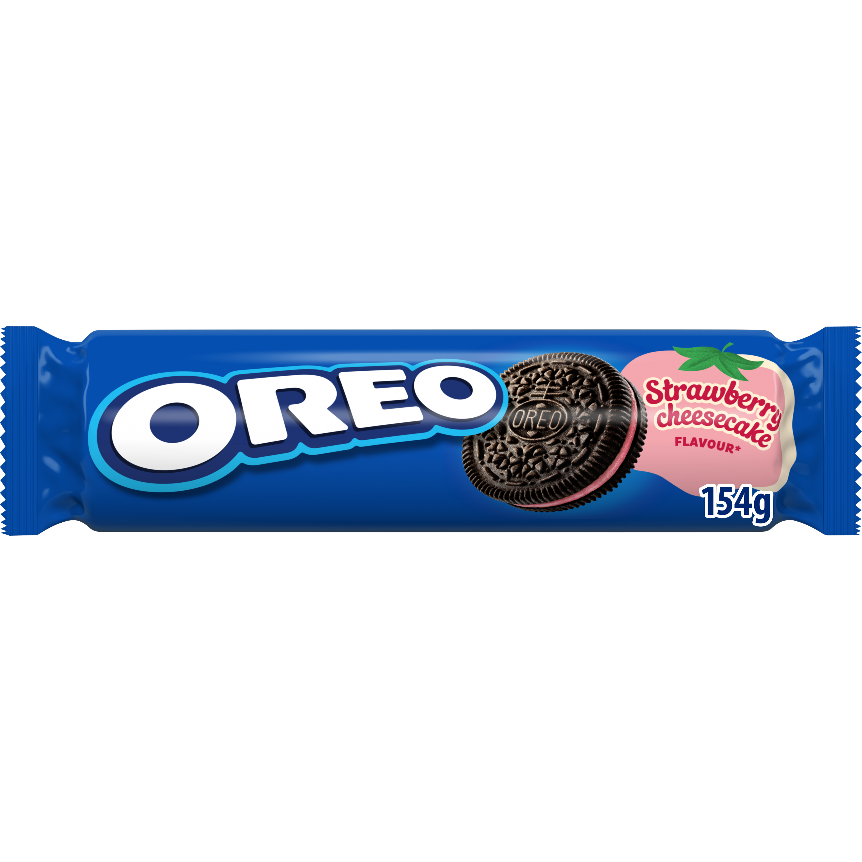 OREO Μπισκότα Γεμιστά Cheesecake Φράουλα 154G