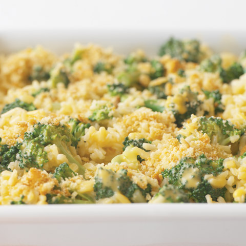 Make-Ahead Broccoli, Cheese & Rice