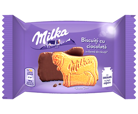 Milka Choco Cow 40G/ Milka Formă De Văcuță Cu Ciocolată 40G