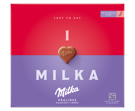 Milka I Love Milka Hazelnut 110G