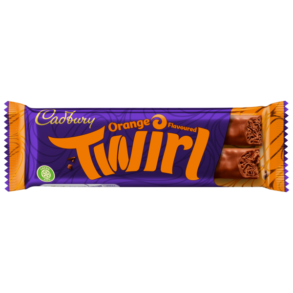 Cadbury Twirl Orange