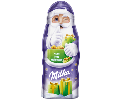Milka Père Noel Noisette 95G