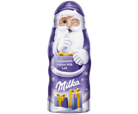 Milka Père Noel Lait 90G