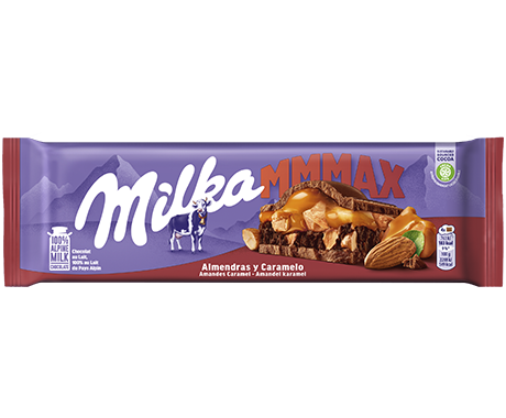 Milka Mmmax Amandes & Caramel 300G