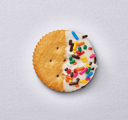 RITZ White Chocolate Sprinkle Dippers