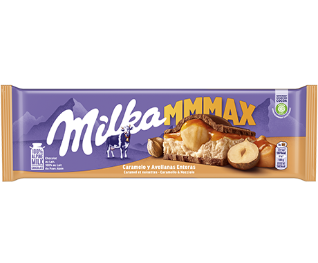 Milka Mmmax Caramel & Noisettes 300G