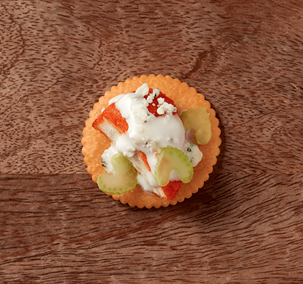 RITZ Kickin' Buffalo Chicken Toppers