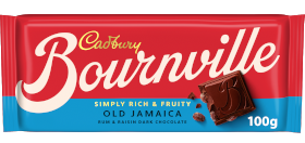 Cadbury Bournville Old Jamaica Dark Chocolate Bar 100G