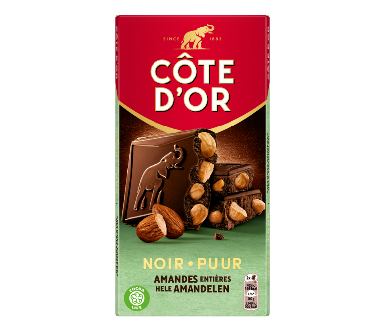 BLOC Noir Amandes