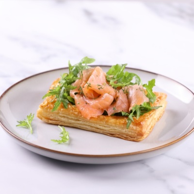 Baked Cream Cheese & Salmon Pastries with Philadelphia®