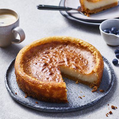 Gebackener veganer Cheesecake