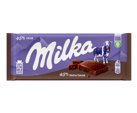 Milka Extra Cacao 45% 100G