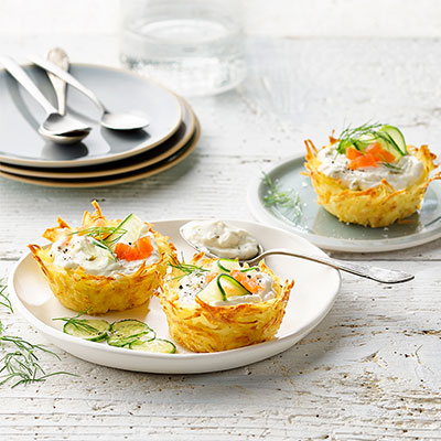 Mini Kartoffel-Cupcakes