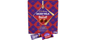Cadbury Dairy Milk Lotus Biscoff Chocolate Chunk Advent Calendar 236g