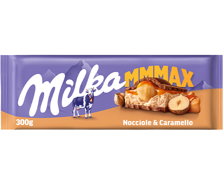 Milka Mmmax Nocciole & Caramello 300G
