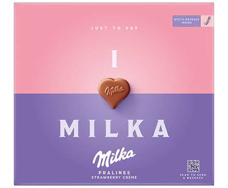 I Love Milka Strawberry 110G