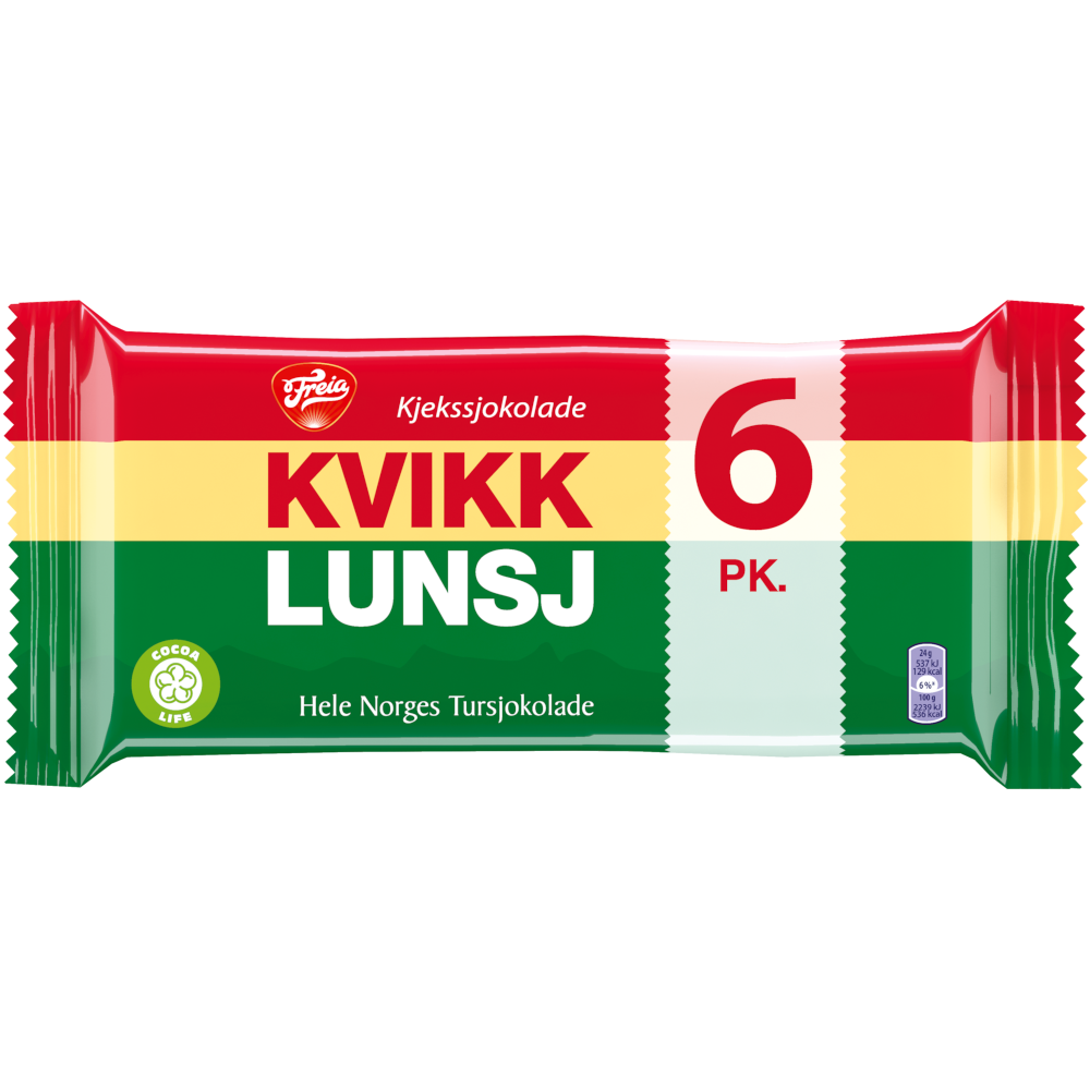 Kvikk Lunsj 6PK 282g