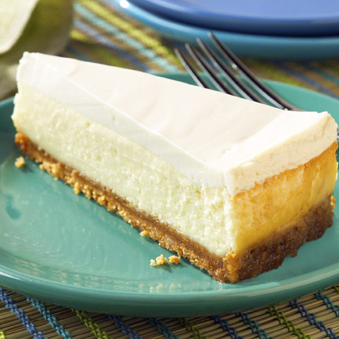 Sour Cream Topped Cheesecake