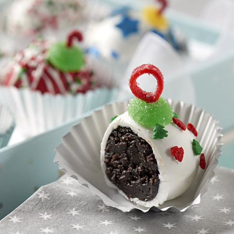 Holiday "Orna-Mint" Cookie Balls