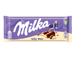 Milka Bubbly Fehércsokoládé 95G