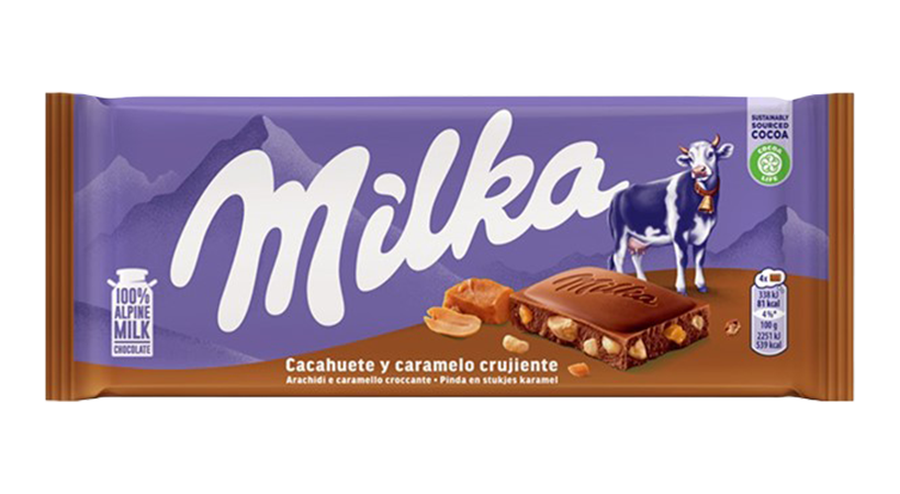 Milka Peanut Caramel 90g